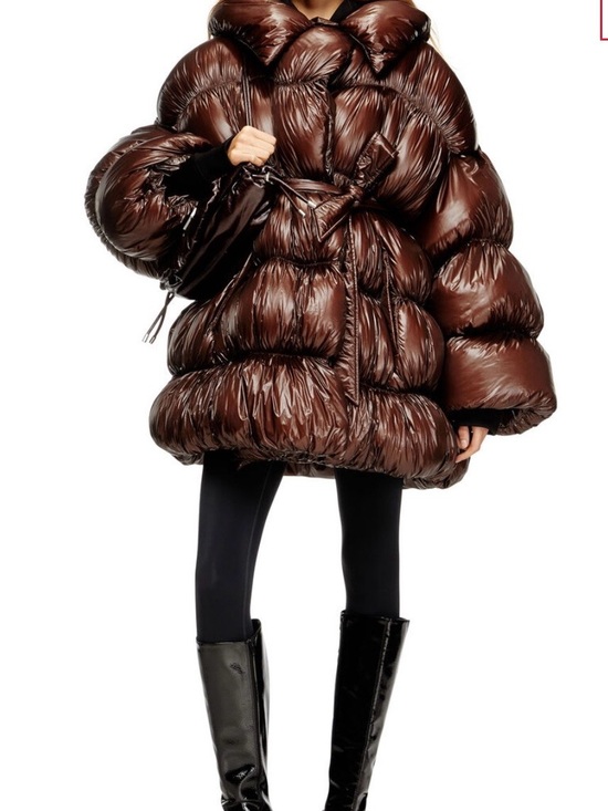 Diesel Jackets & Blazers - SEARCHING FOR Diesel Brown Oversized Puffer Coat